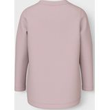 NAME IT - NMFVIX - Shirt - Pastellila - Donkerrood - Lange Mouwen