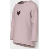NAME IT - NMFVIX - Shirt - Pastellila - Donkerrood - Lange Mouwen