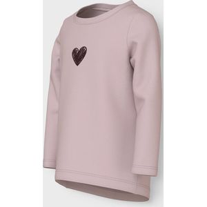 NAME IT - NMFVIX - Shirt - Pastellila - Donkerrood - Lange Mouwen