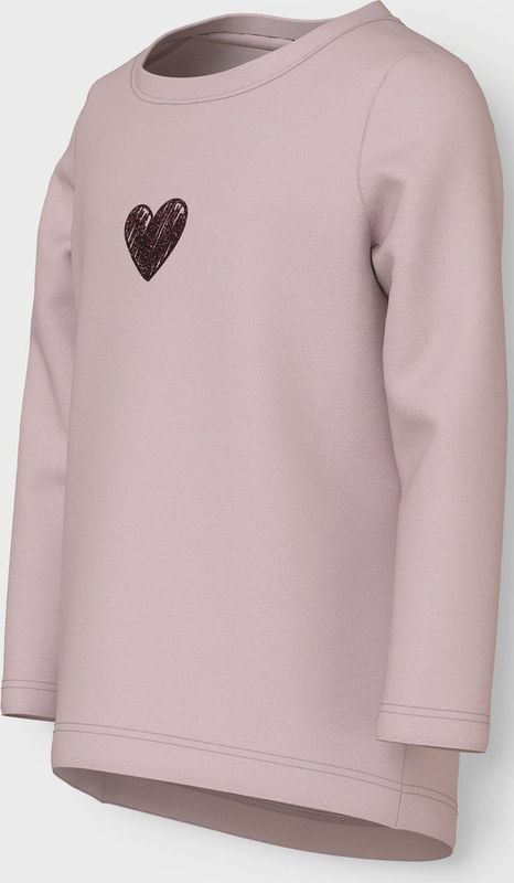 NAME IT - NMFVIX - Shirt - Pastellila - Donkerrood - Lange Mouwen