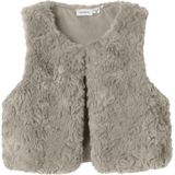 NAME IT MINI - Gilet - Beige - Mouwloos - 100% Polyester