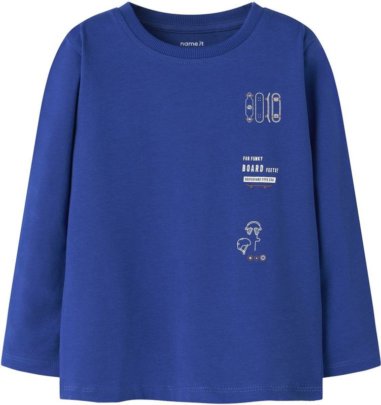 NAME IT - Longsleeve - Katoen - Met Ronde Hals - Lange Mouwen