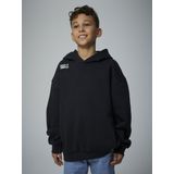 NAME IT - NKMBRONX LS RLX SWE BRU WH BF - Jongens - Sweatshirt - Geborduurd Detail - Lange Mouwen