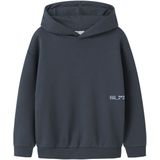 NAME IT - NKMBRONX LS RLX SWE BRU WH BF - Jongens - Sweatshirt - Geborduurd Detail - Lange Mouwen