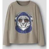 T-shirt - Regular Fit - Lange Mouwen - Jersey