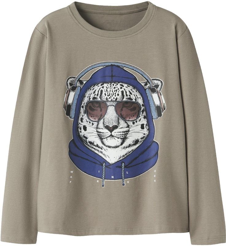 T-shirt - Regular Fit - Lange Mouwen - Jersey