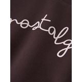 Sweatshirt - Regular Fit - Geborstelde Sweatstof - Lange Mouwen