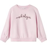 Sweatshirt - Regular Fit - Geborstelde Sweatstof - Lange Mouwen