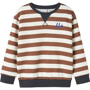 Sweatshirt - Regular Fit - Geborstelde Sweatstof - Lange Mouwen