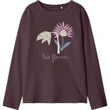 NAME IT - NMFOSLINA - T-shirt - Beige - Lange Mouw
