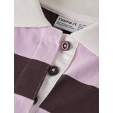 NAME IT - NKFOLLIE - Poloshirt - Rosa/Wijnrood/Wit