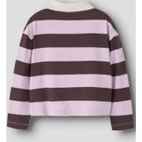 NAME IT - NKFOLLIE - Poloshirt - Rosa/Wijnrood/Wit