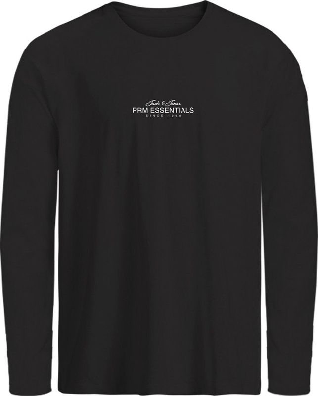 JACK & JONES PLUS SIZE - Longsleeve - Zwart