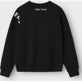 Sweatshirt - Geborstelde Sweatstof - Ronde Hals - Lange Mouwen - Relaxed Fit