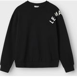 Sweatshirt - Geborstelde Sweatstof - Ronde Hals - Lange Mouwen - Relaxed Fit