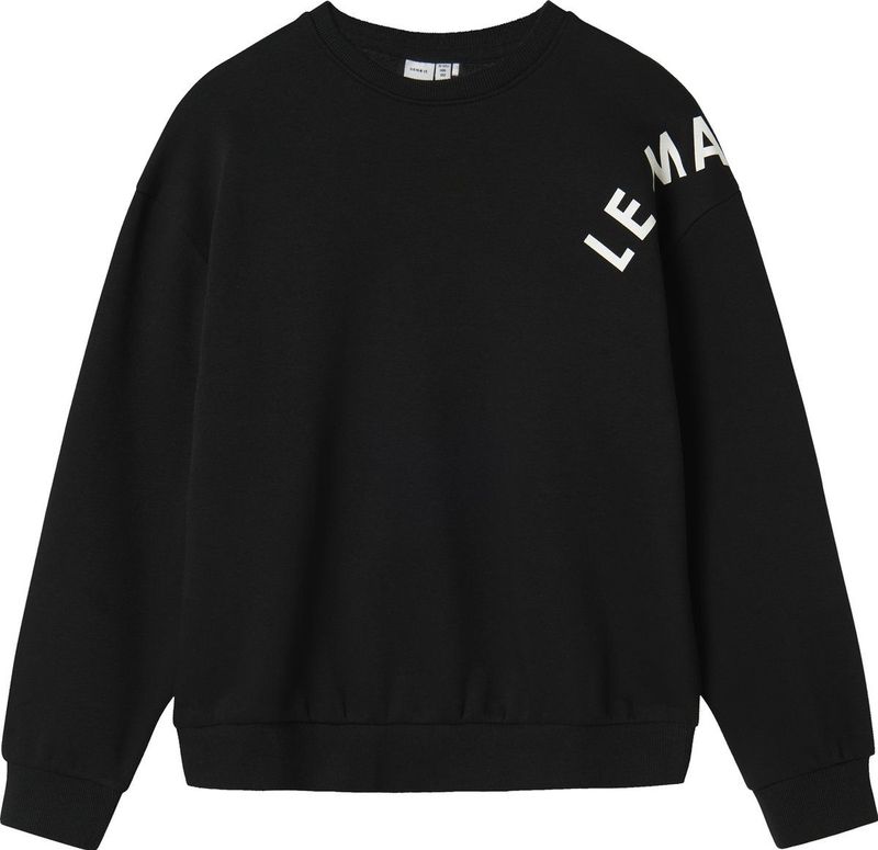 Sweatshirt - Geborstelde Sweatstof - Ronde Hals - Lange Mouwen - Relaxed Fit