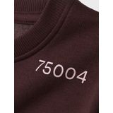 Sweatshirt - Geborstelde Sweatstof - Ronde Hals - Lange Mouwen - Relaxed Fit