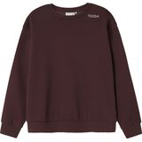 Sweatshirt - Geborstelde Sweatstof - Ronde Hals - Lange Mouwen - Relaxed Fit