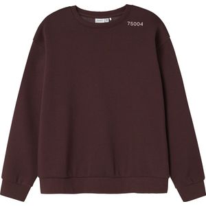 Sweatshirt - Geborstelde Sweatstof - Ronde Hals - Lange Mouwen - Relaxed Fit