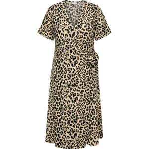 ONLY CARMAKOMA - Wikkeljurk - Bruin - Middellange Mouwen