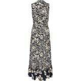 Only - ONLVIBE LIFE - Maxi-jurk - Night Sky - Mouwloos - Knoopsluiting