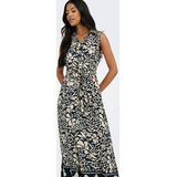 Only - ONLVIBE LIFE - Maxi-jurk - Night Sky - Mouwloos - Knoopsluiting