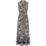 Only - ONLVIBE LIFE - Maxi-jurk - Night Sky - Mouwloos - Knoopsluiting