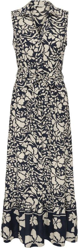 Only - ONLVIBE LIFE - Maxi-jurk - Night Sky - Mouwloos - Knoopsluiting