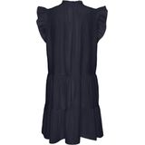 ONLY - ONLVERA CAPSL SHORT DRESS - Dames - Mini Jurk - Zwart - Katoen