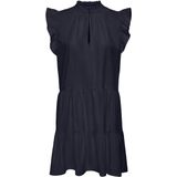 ONLY - ONLVERA CAPSL SHORT DRESS - Dames - Mini Jurk - Zwart - Katoen