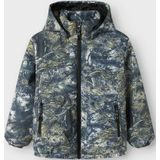 NAME IT KIDS - Gewatteerde Jas - Blauw - Voor Jongens