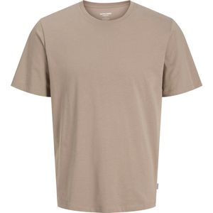 Jack & Jones - JJEORGANIC BASIC TEE SS O-NECK NOOS - Shirt - Mocha meringue