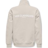 ONLY & SONS - JUNIOR - Sweater - Zacht Katoen - Opstaande Kraag - Ritssluiting