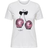 Onlnita Life Reg S/S Bow Top Box JRS, cloud dancer, M