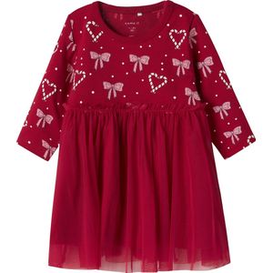 Jerseyjurk - All-over Print - O-hals - Lange Mouwen - Regular Fit