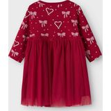 Jerseyjurk - All-over Print - O-hals - Lange Mouwen - Regular Fit