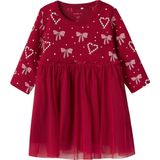 Jerseyjurk - All-over Print - O-hals - Lange Mouwen - Regular Fit