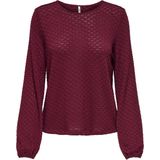 ONLY - ONLBELLE LIFE TOP JRS - Blouse - Lange Mouwen - Regular Fit