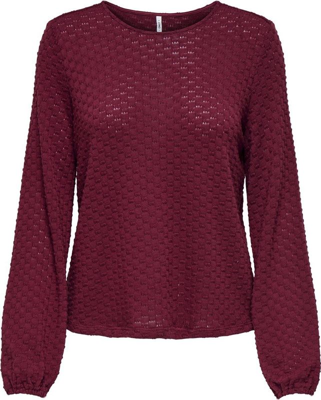 ONLY - ONLBELLE LIFE TOP JRS - Blouse - Lange Mouwen - Regular Fit