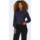 ONLY - ONLEMMA - Gebreide Trui - Donkerblauw