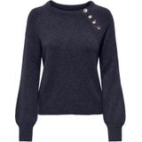 ONLY - ONLEMMA - Gebreide Trui - Donkerblauw