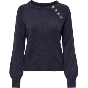 ONLY - ONLEMMA - Gebreide Trui - Donkerblauw