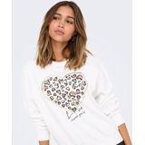 Onltammie - Sweatshirt - V-Hals - Korte Mouwen - Regular Fit