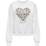 Onltammie - Sweatshirt - V-Hals - Korte Mouwen - Regular Fit