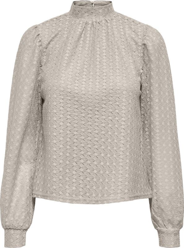 Only - Colbie - Blouse - Zwart - Lange Mouw - 100% Polyester