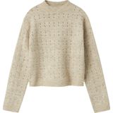 Gebreid Vest - Lange Mouwen - Drop-stitch Design