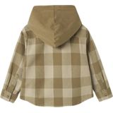 NAME IT - Overhemd - Groen met Beige - Katoen