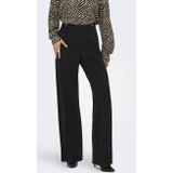 ONLY - ONLPOPTRASH - Casual Broek - Zwart - Wide Leg - Regular Waist
