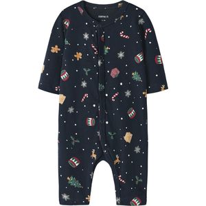 Name It Pyjamapak - NbnVismas - Navy Blazer/Kerstmis AOP Navy - Name It - 2 jaar (92) - Pyjamapak