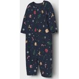 Name It Pyjamapak - NbnVismas - Navy Blazer/Kerstmis AOP Navy - Name It - 2 jaar (92) - Pyjamapak